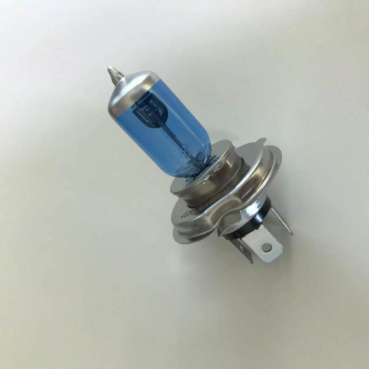 汽车大灯H4 12V55W白光石英卤素灯泡 H4P43T