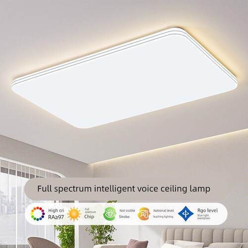 led吸顶灯简约现代大气2025新款客厅主灯卧室书房灯中山灯具全屋