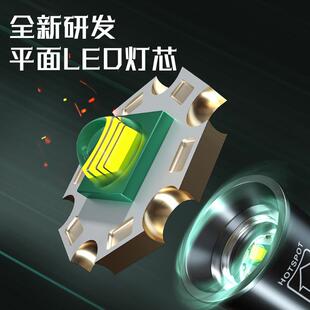 沃尔森厂家X55手电筒多功能变焦超亮远射led可充电防水强光便携式