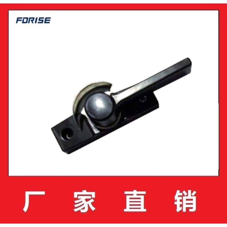月牙锁铝合金塑钢门窗推拉锁平移可调窗户搭扣锁