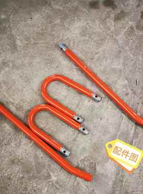 翻两斗搬车斗车推运AL102263车工地轮手推车加厚工程劳动建筑家用