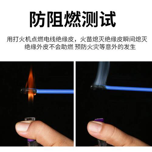 电线2.5国标4平方铜芯家装家用铜线1.5 6 10纯铜阻燃BV线单芯硬线