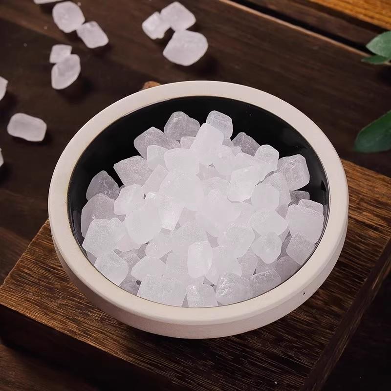 冰糖小粒散装5斤老冰糖一级单晶白冰糖块500g即食糖 白砂糖黄冰糖