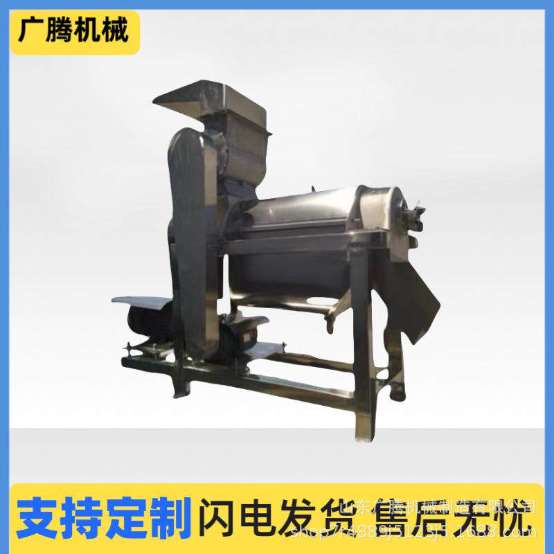 番茄汁榨汁机橄榄沙棘油甘打果汁机器果蔬去皮去籽大型榨汁设备