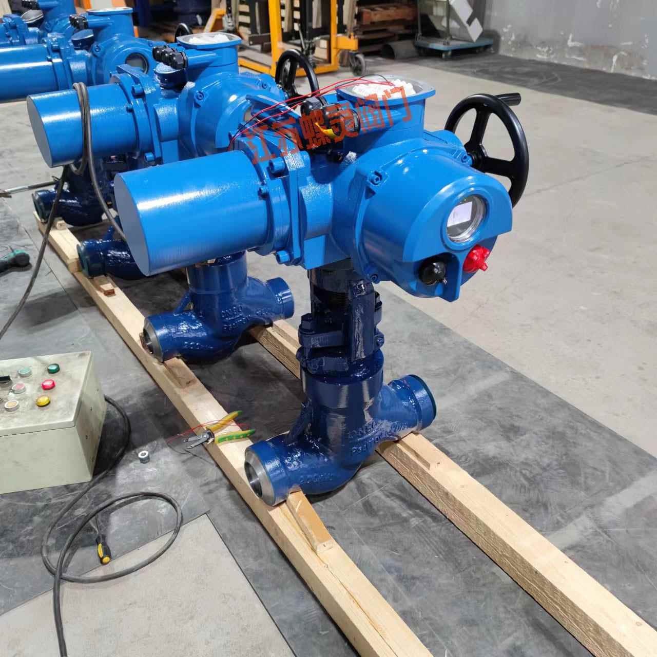 耐高温截止阀 J961Y-320C DN15小口径高压电动焊接截止阀