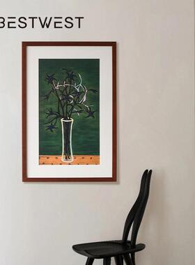 博西家居仿油画客厅装饰画玄关沙发背景墙挂画墙饰法式艺术挂画
