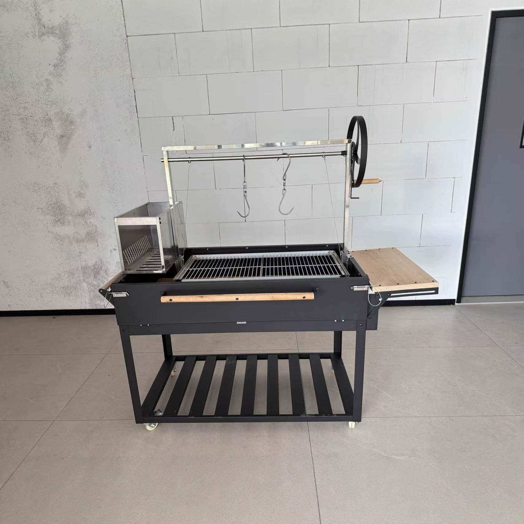 现货家用烧烤炉自动翻串电动户外多功能烤肉焖烤炉酒店烧烤炉商用