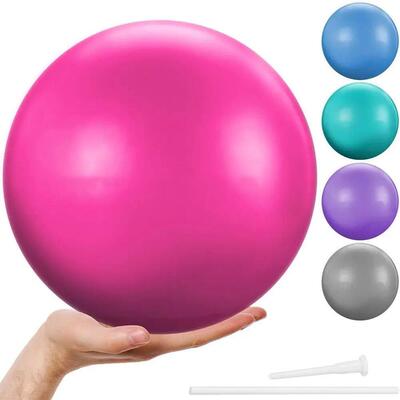 25cm Mini Yoga Ball Soft Pilates Exercise Gym Ball PVC Non S