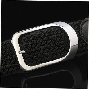 Black Men Man For Leather Belt Belts Male Mens Jeans Waist