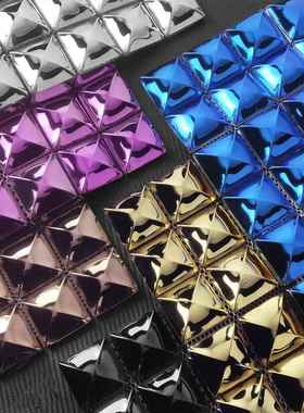 金属不锈钢亮马赛克D立体客厅电视背景墙瓷砖酒店KTV吧台墙砖