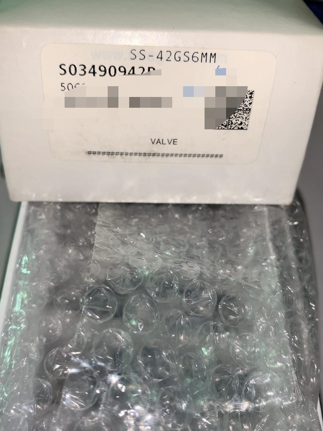 世伟洛克SS-42GS6MM，不锈钢 1 件式 40G 系列