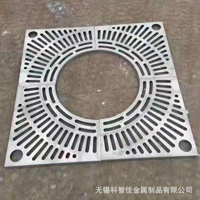 铸铁树篦子球墨铸铁树篦子树围铸铁树护板公园装饰树盖板篦子厂家图片