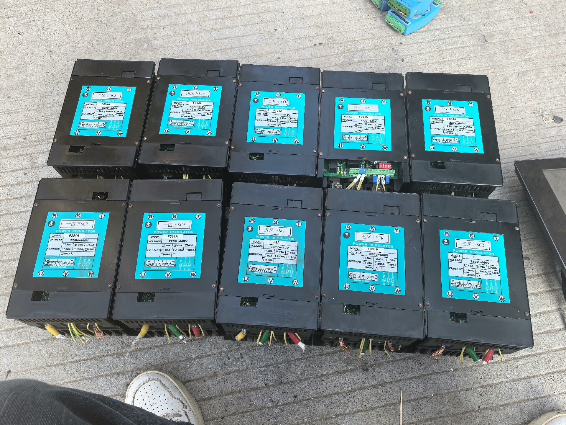 台湾CAHO宣荣大功率电热调整器F304A相位调整器10台，