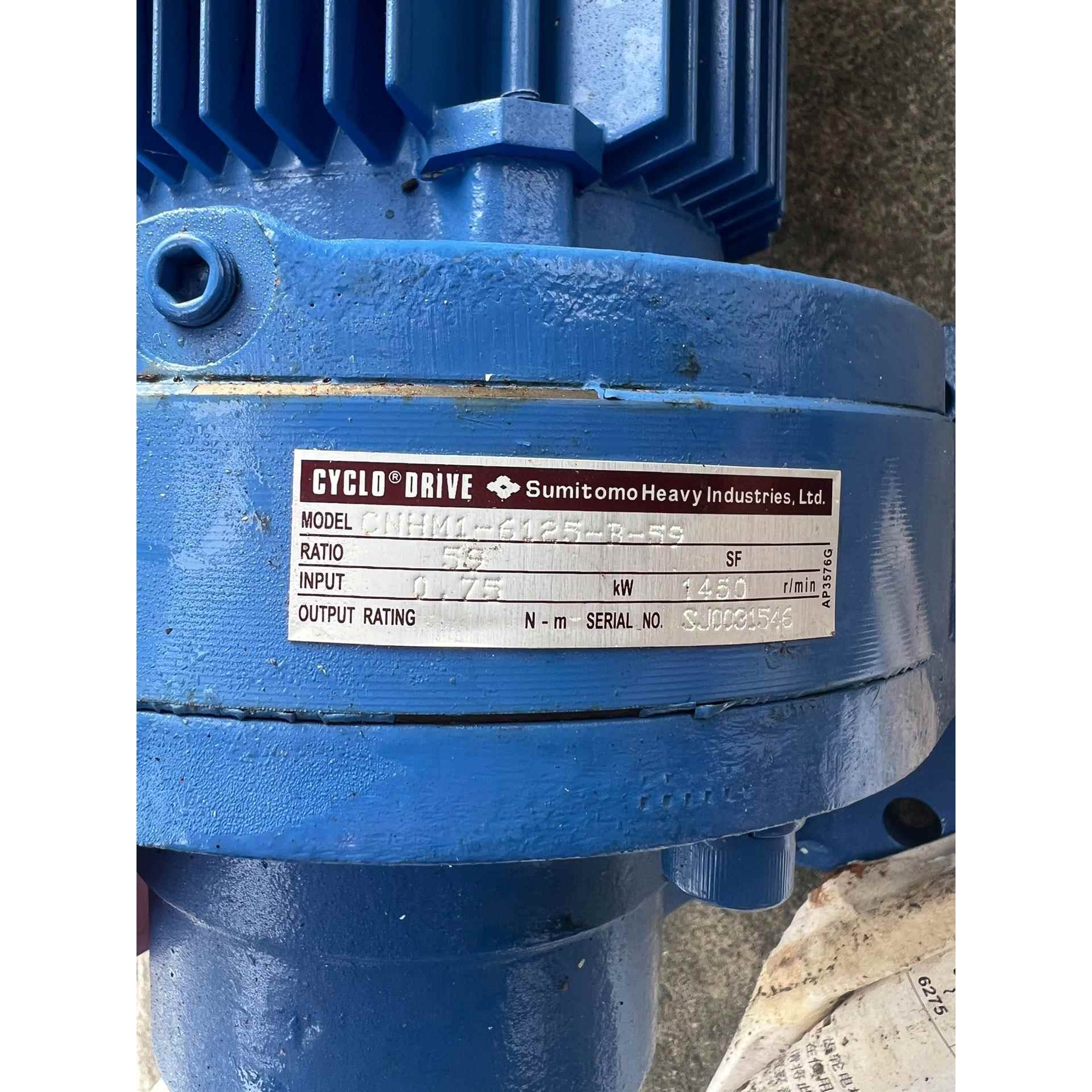 标价是空箱-进口住友CYCLO DRIVE减速机，型号CNHM1-6议价