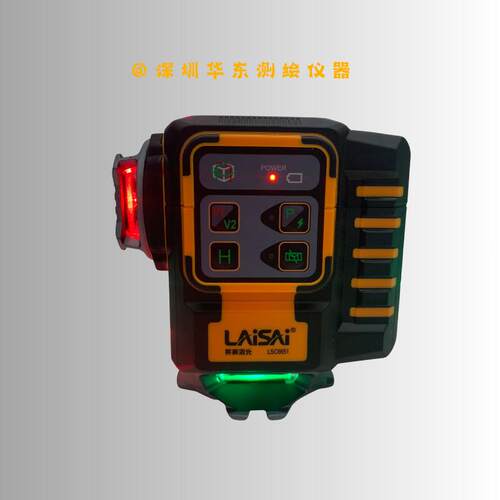 莱赛水平仪12线彩虹机LSC6651户外高精度强光细线自动安平 瓦工