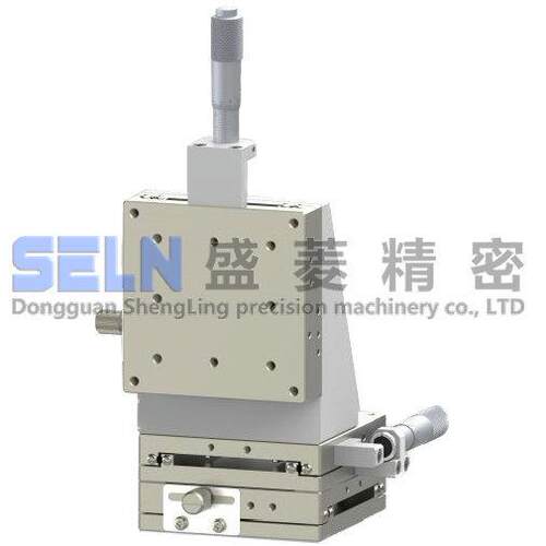 XYZ轴LBDV80-L-C2千分尺旋钮直线滚珠型手动微调位移平台XYZSG80