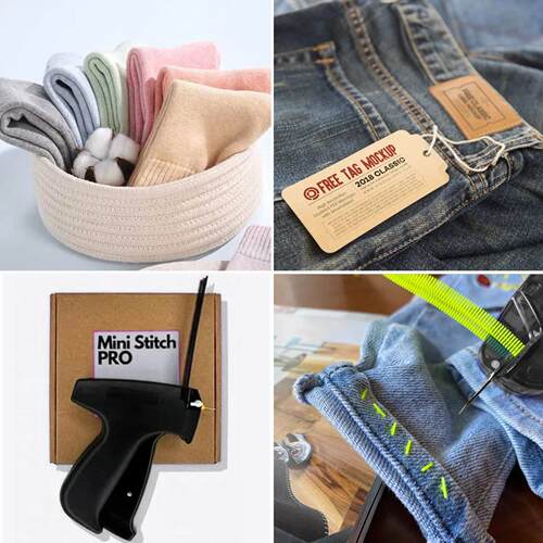 Clothing Fixer Micro Stitch Gun Fine Stitch Tagging Gun For