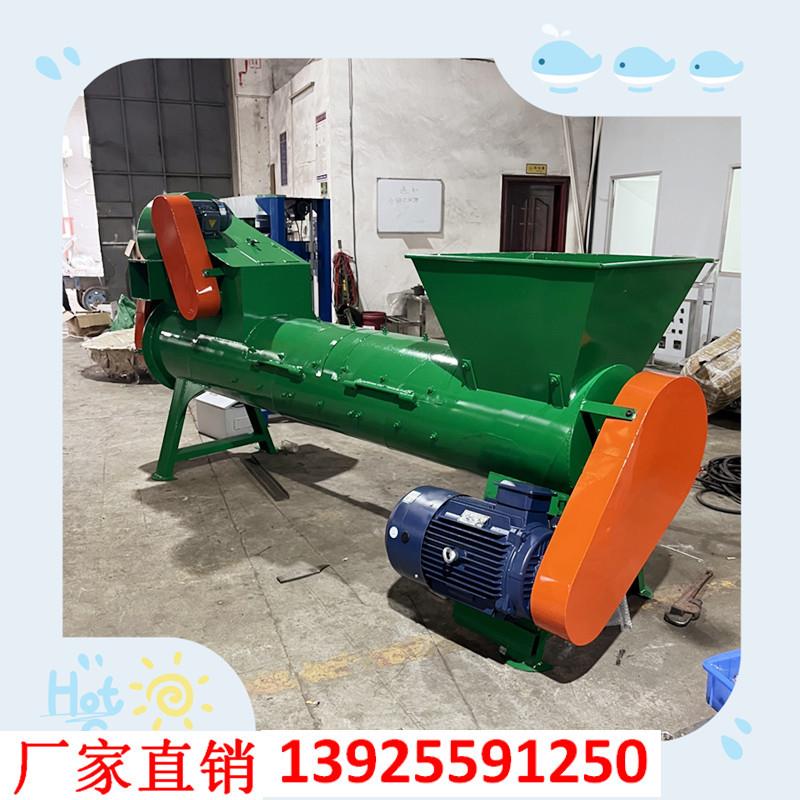 奇煌机械现货供塑料瓶破碎机粉碎机一年保修大型脱标机广西脱标机