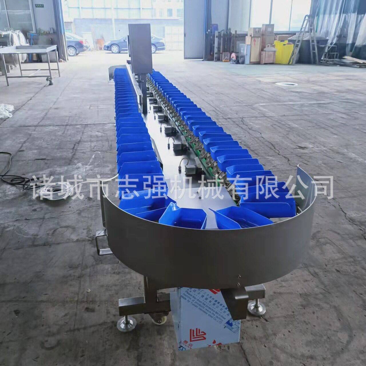 志动海自ZQ-21参重量分拣机全多级称重量分选机鸡强爪龙虾重量分