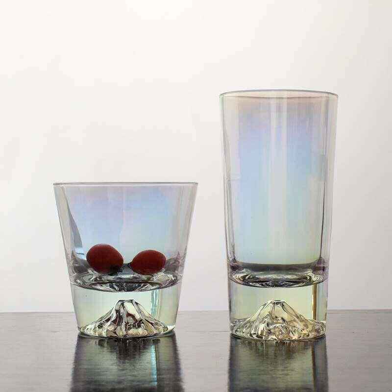Glass transparent family living room water cup set 玻璃水杯