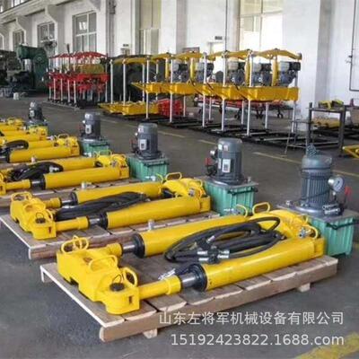 铁路YLS─900液压钢轨拉伸器 拉轨机 轨缝焊接打磨钢轨拉伸设备