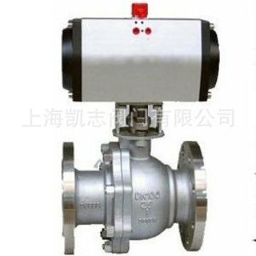 气动球阀Q641F-16C不锈钢高温蒸汽法兰切断调节阀DN50,DN40,DN25