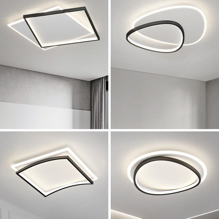卧室灯简约现代北欧超薄极简吸顶灯家用2023年新款主卧室房间灯具
