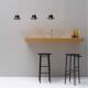 北欧实木吧台椅现代简约客厅家用椅子酒吧椅高脚凳奶茶店吧台凳