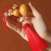 精品小葫芦挂件大门对门客厅卧室玄关新房入住红色流苏莲花招财