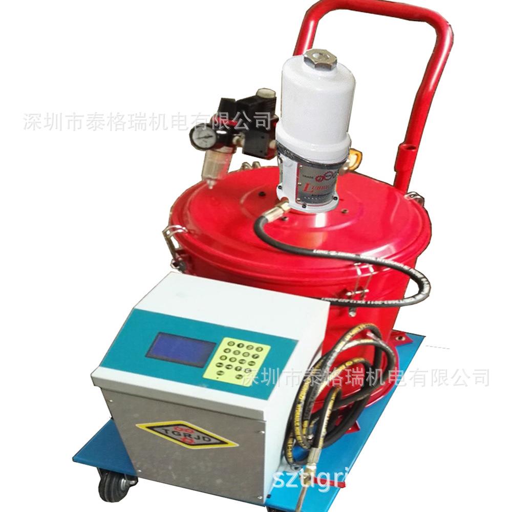 工厂供气动黄油定量加注机定量黄油机高压注脂高精度计量黄油枪