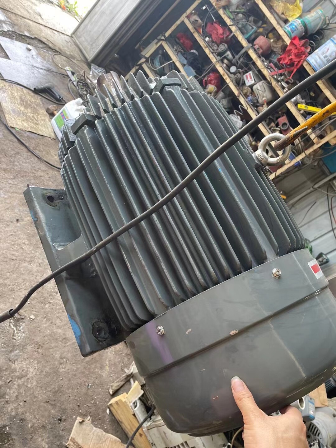 37千瓦四级东元小机座。大小安装尺寸等同国产0千瓦四级