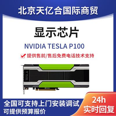 NVIDIA TESLA P100 passive GPU 16GB PCI-E (HBM2)显示芯片