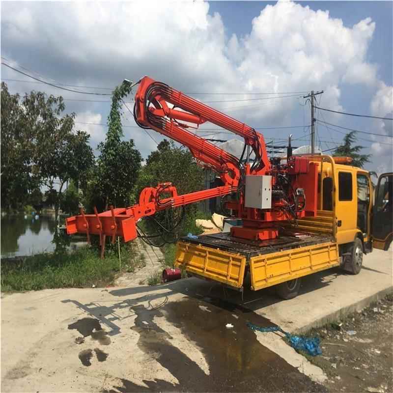 现货出中央伸离857带边坡草修剪售设备 园林隔车载缩式绿篱修剪机