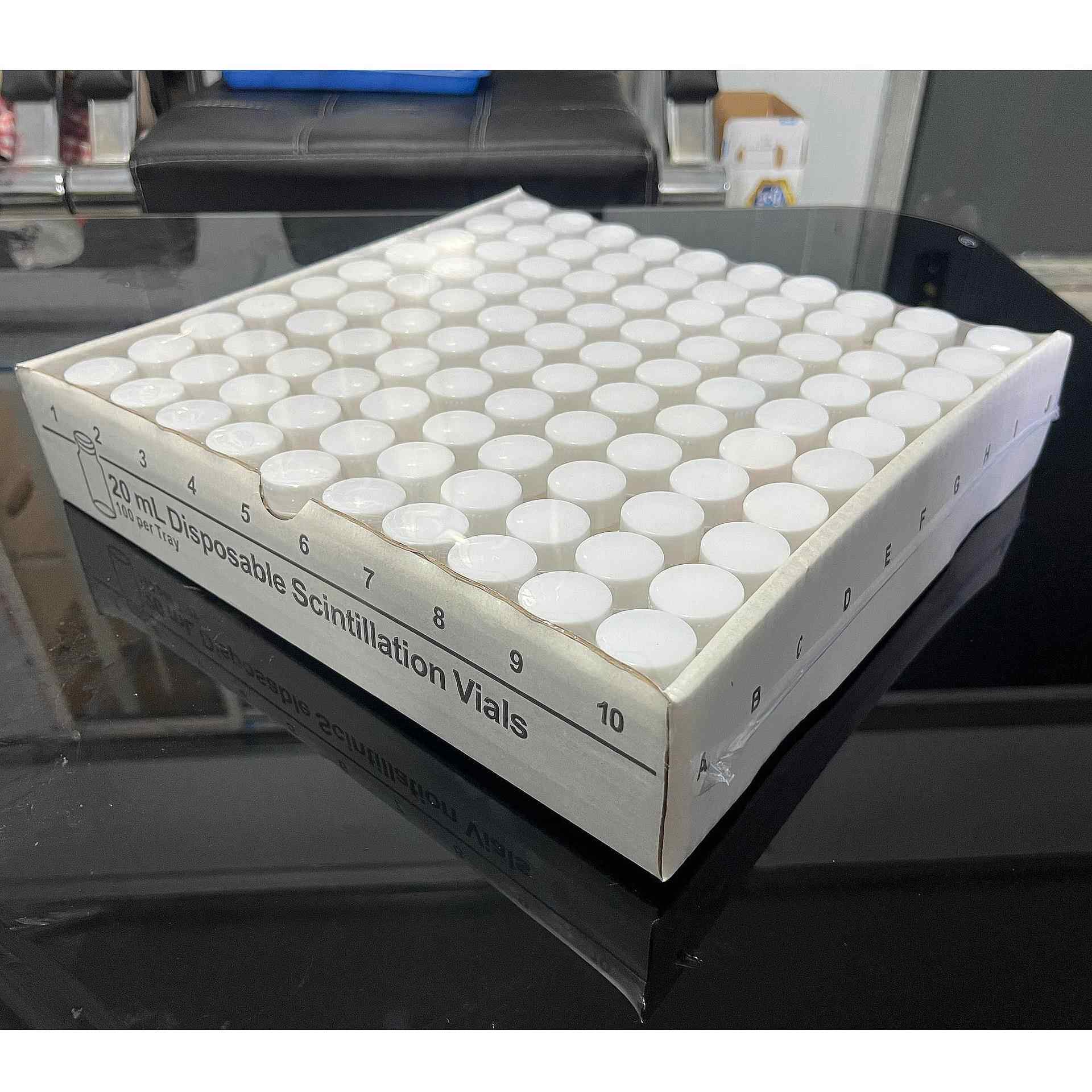 20ml液闪计数瓶 铝箔垫片 锥形内塞 化学实验瓶 样品瓶 试剂瓶 PE