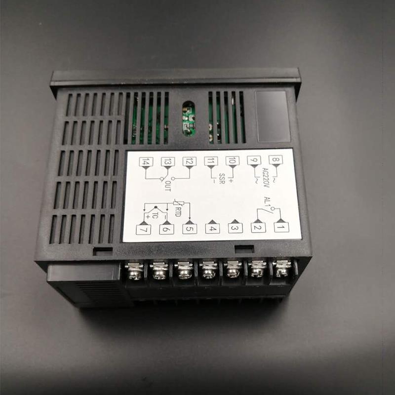 PID调节温控表REX-C400FK02-MV*AN 智能温控仪表带报警温度控制器