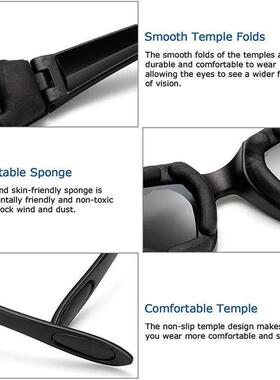 Fashionable Motorcycle Glasses Racing Anti-glare Windproof V