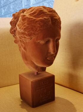 植海吉娅树雕像绒欧式简约时尚家HLR装脂摆品质玄关件仿美艺术仿