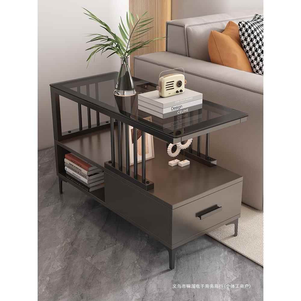 VDW轻奢沙发几客边厅家用代简约移动茶几小户型现可角几侧边柜茶