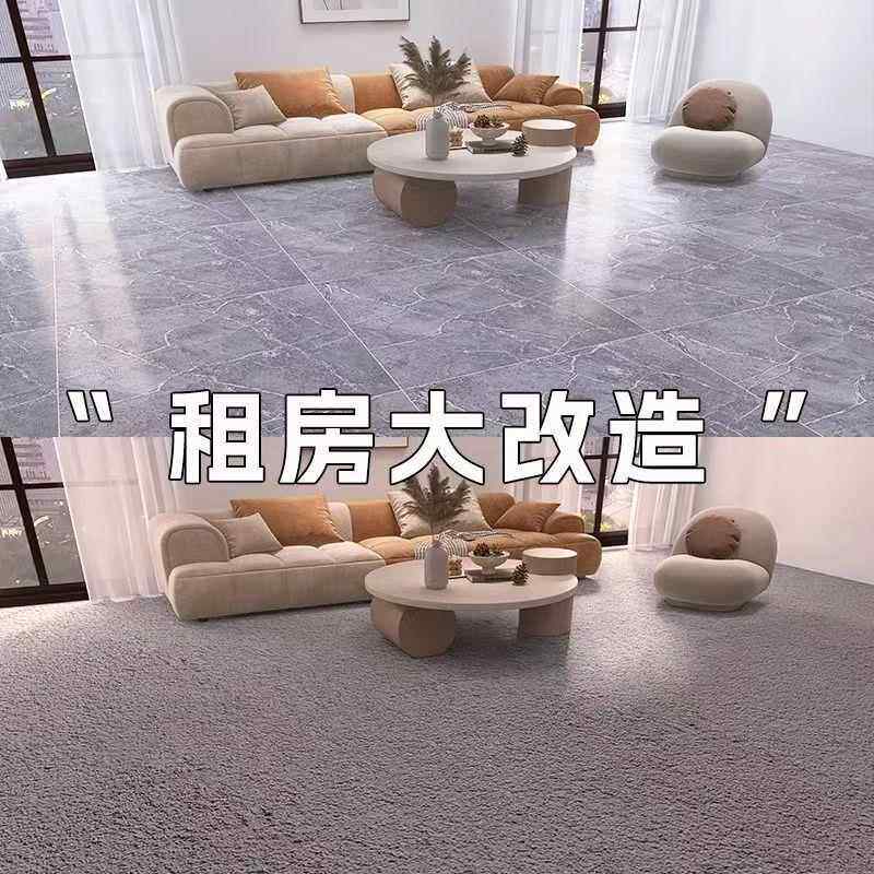 地板革加厚耐磨防板污地胶垫防水v水家用泥地直接铺地革pcXUN地胶