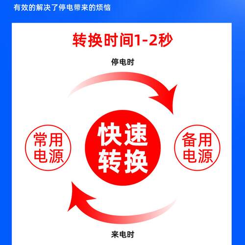 双电源自动转换开关NLQ5-125/2P大电流100A 3P4P微断两路切换控制