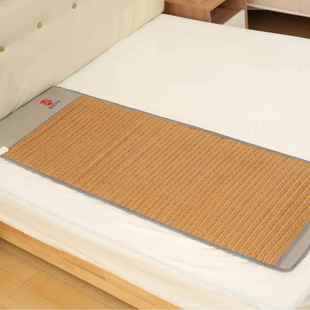 泗水红黄砭石电加热床垫泗滨砭石颗粒温灸养生升阳垫数显温控