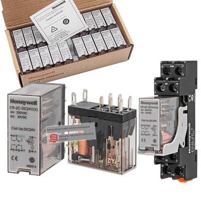 霍尼韦尔霍尼韦尔8针继电器Cr-2C-Dc24V Ac230V (X)) Pcr-2C-T底