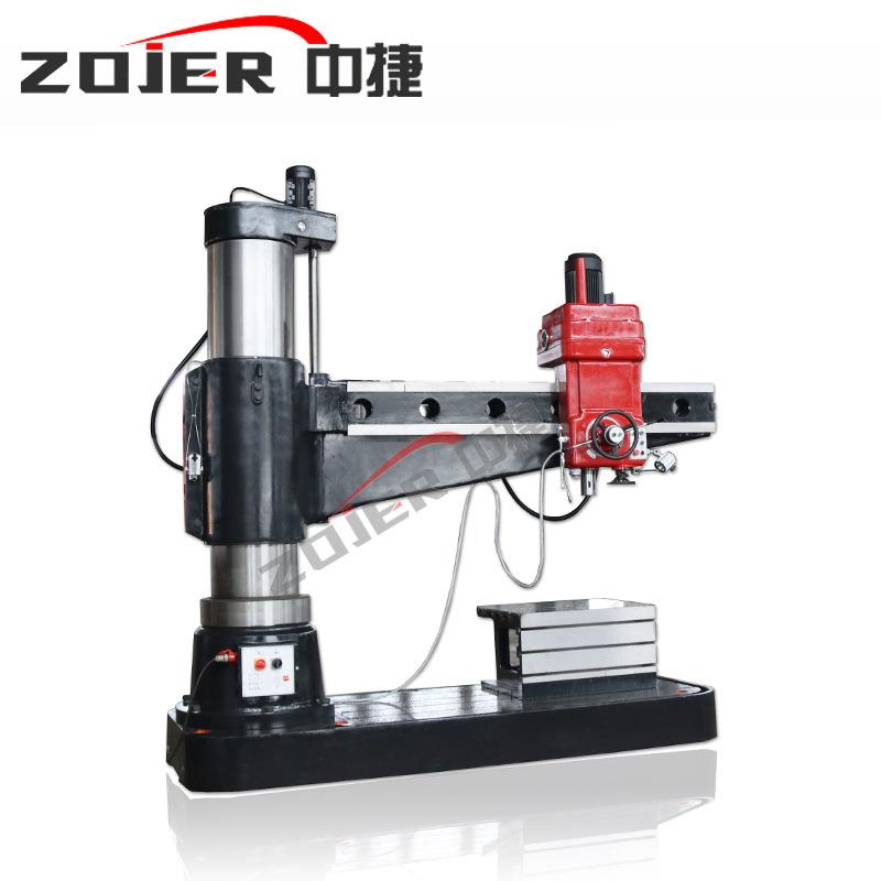 Z080X25中捷摇臂钻床液压摇臂钻床自动进刀Z0100/080摇臂钻床
