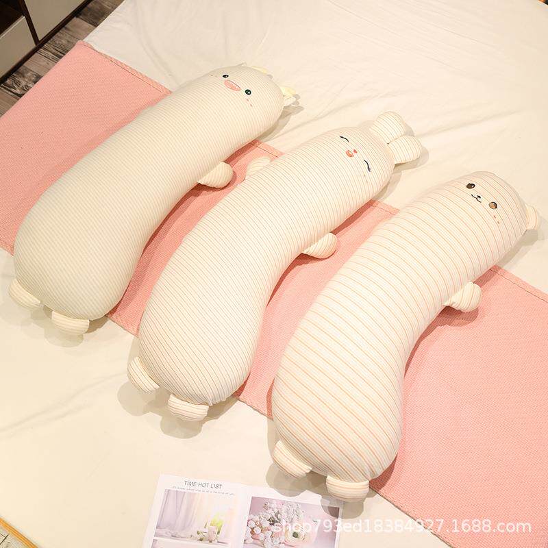婴儿棉长条抱枕女生睡觉床上夹腿侧睡枕头卧室男生款儿童安抚陪睡