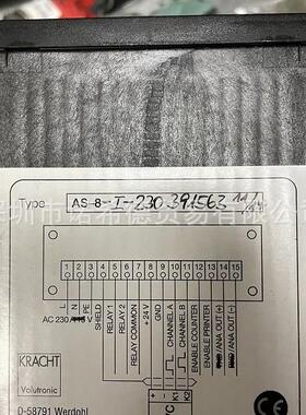 kracht数显表SD1-I-24，AS8-U-230