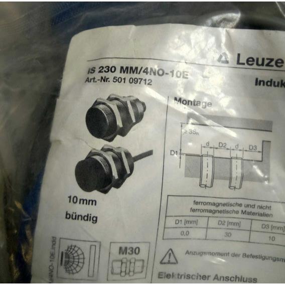 德国LEUZE劳易测IS230MM/40E全新原装正品现货50109712