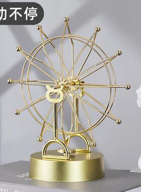 旋转摩天轮摆件创意轻奢家居客厅酒柜电视柜隔断柜卧室装饰品摆设