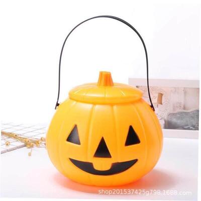 Halloween Pumpkin Lamp Pumpkin bucket Performance props万圣