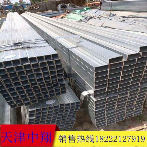 镀锌带方管 100*100 高锌层镀锌方钢 管 方矩管 方管80*40 5