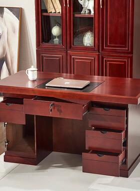 单台式1..2米桌1.4米16米办公电脑人桌职员桌写字台油漆RGA书桌